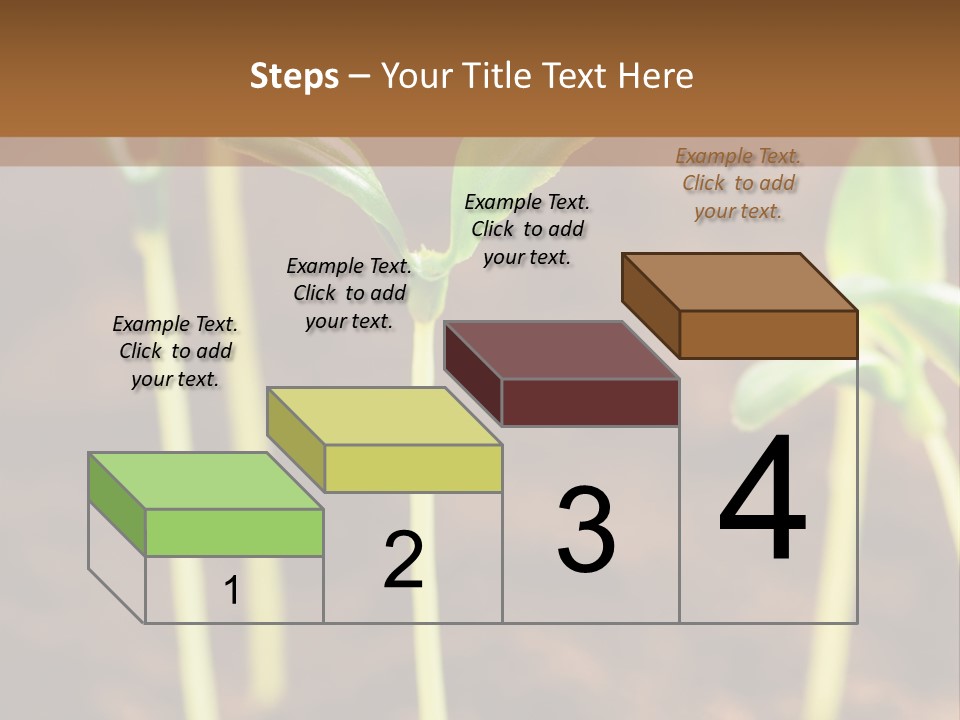 Sprout Plant Seed PowerPoint Template