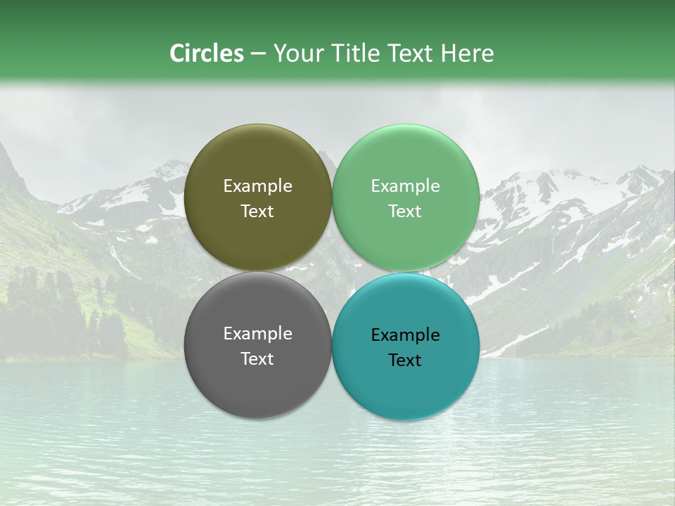 Lake Mountain PowerPoint Template