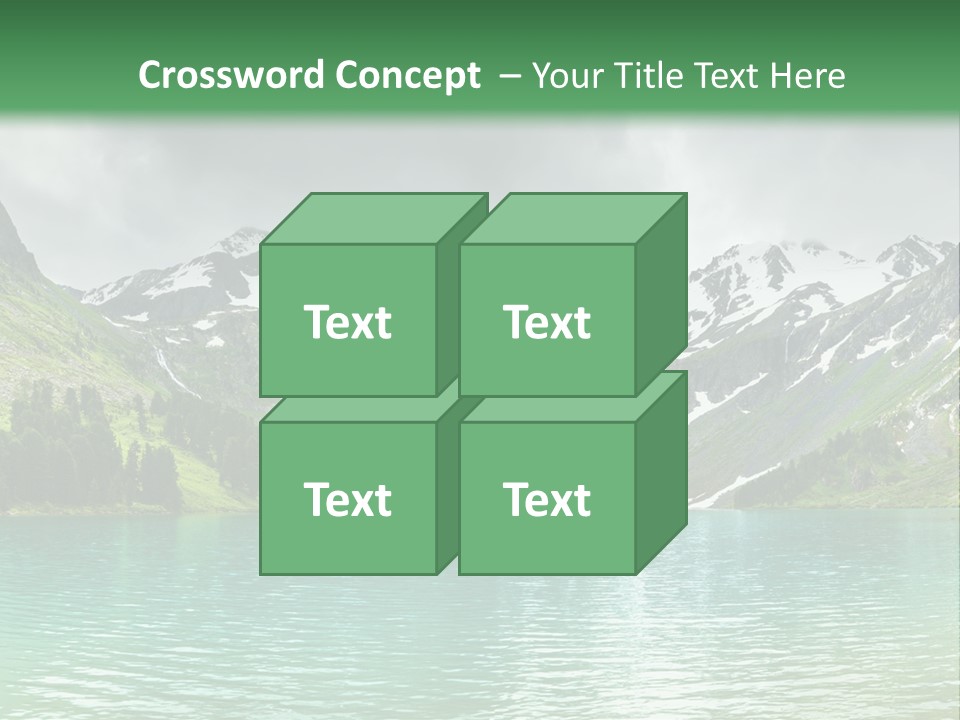 Lake Mountain PowerPoint Template