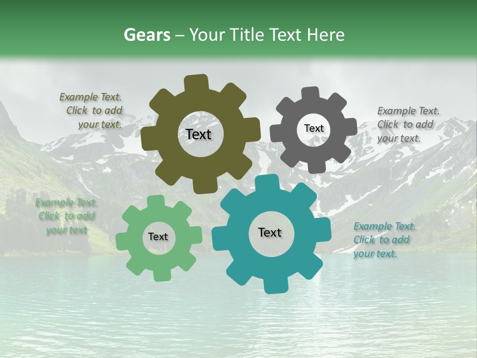 Lake Mountain PowerPoint Template