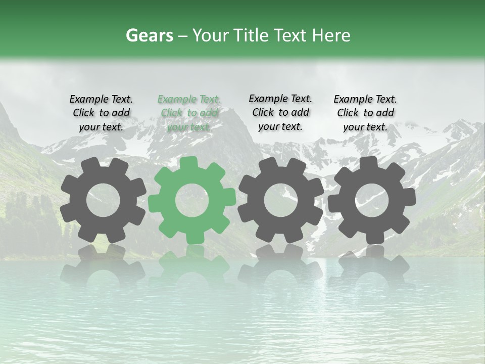 Lake Mountain PowerPoint Template