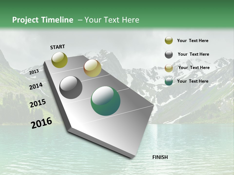 Lake Mountain PowerPoint Template
