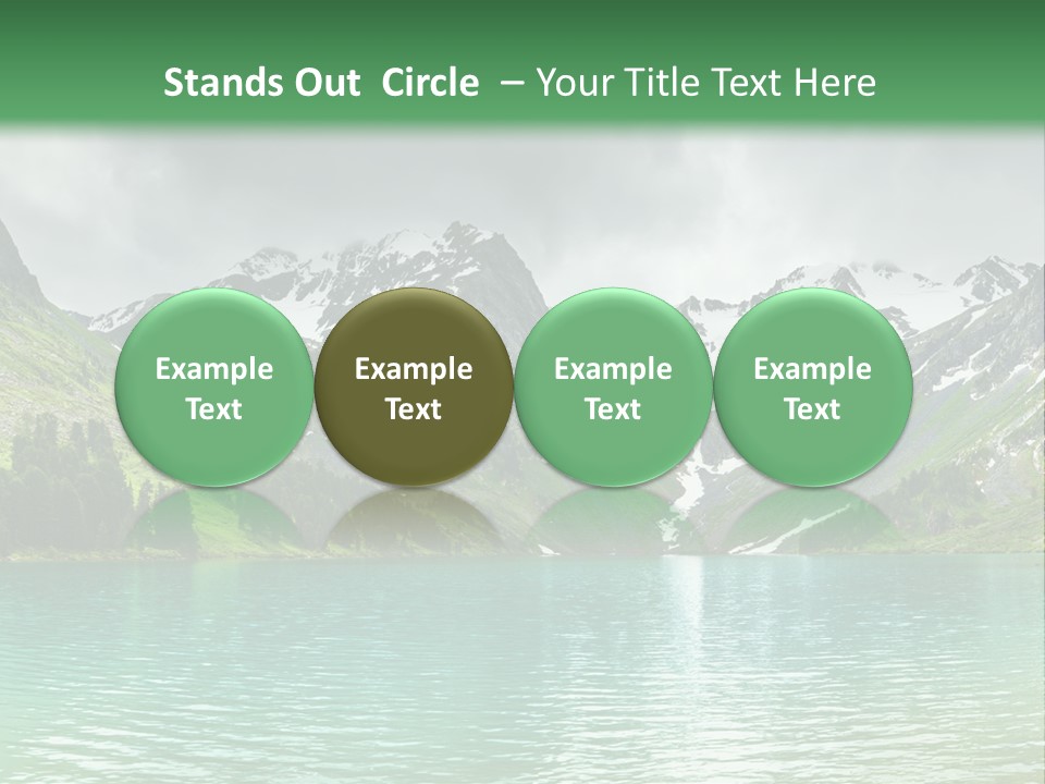 Lake Mountain PowerPoint Template