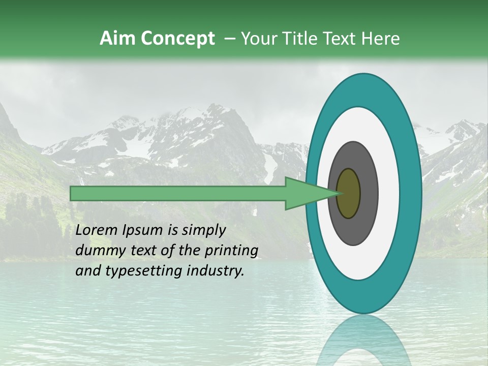 Lake Mountain PowerPoint Template