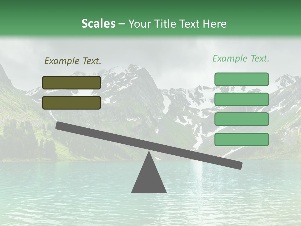 Lake Mountain PowerPoint Template