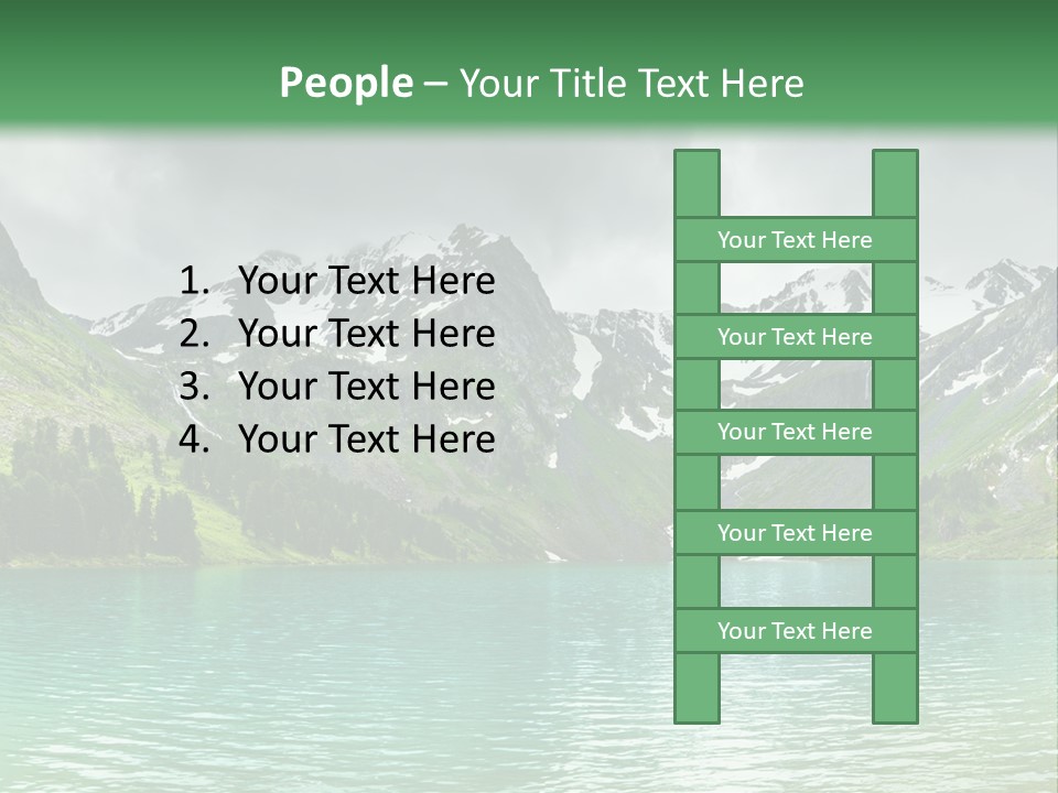 Lake Mountain PowerPoint Template