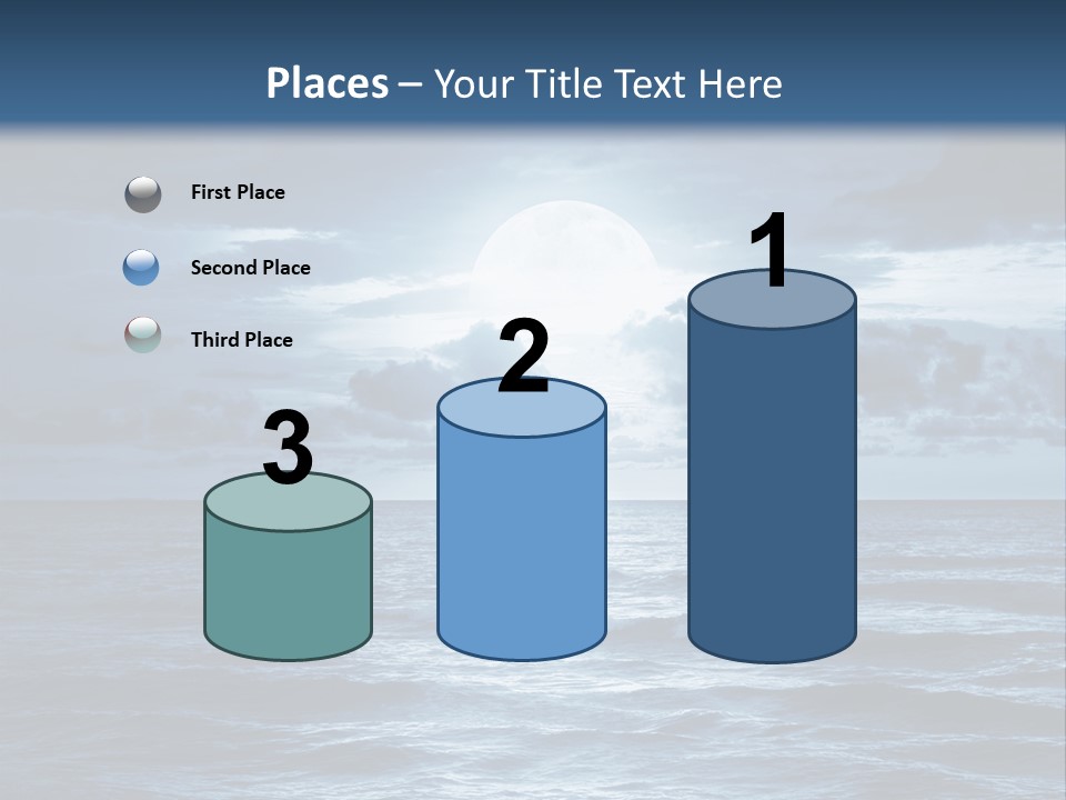 Blue Moon PowerPoint Template