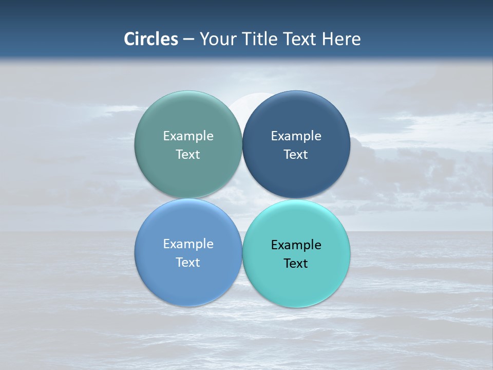 Blue Moon PowerPoint Template