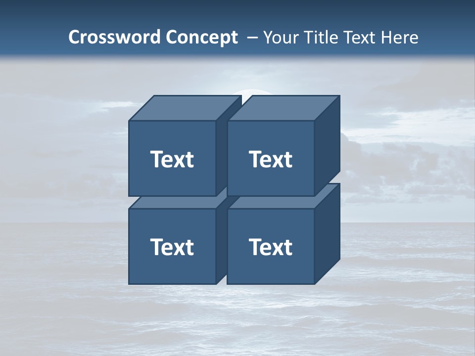 Blue Moon PowerPoint Template