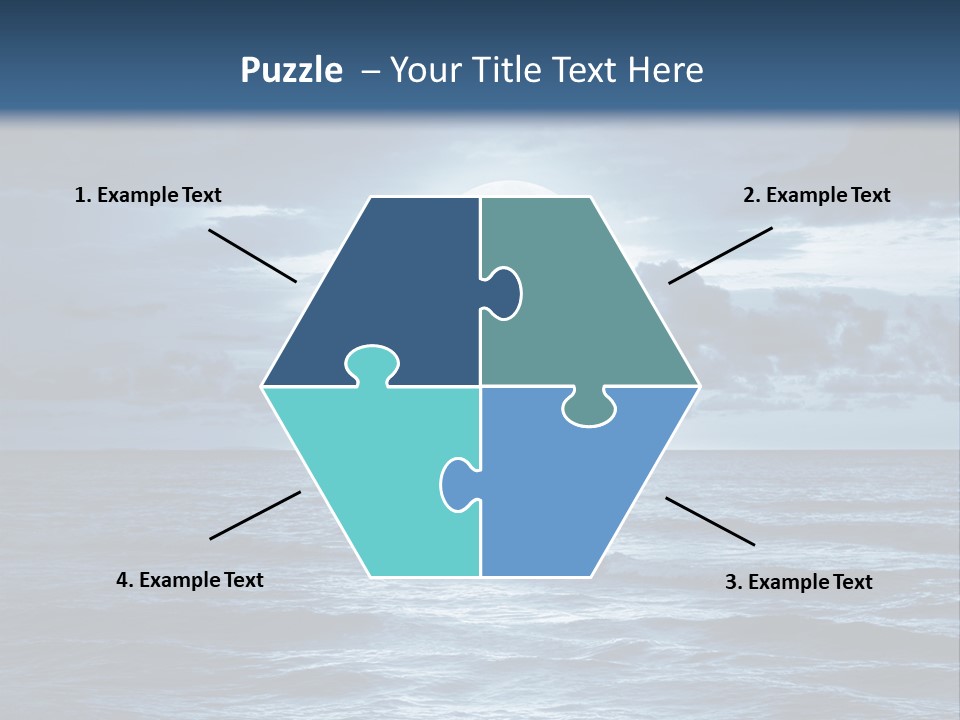 Blue Moon PowerPoint Template