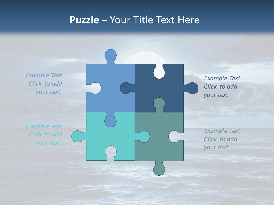 Blue Moon PowerPoint Template