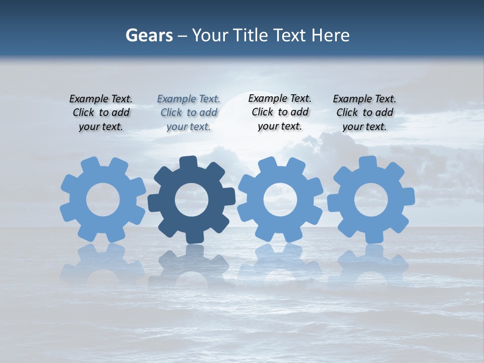 Blue Moon PowerPoint Template