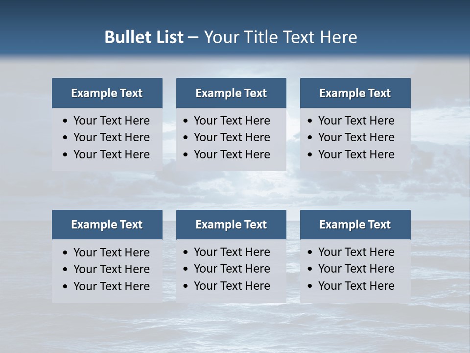 Blue Moon PowerPoint Template