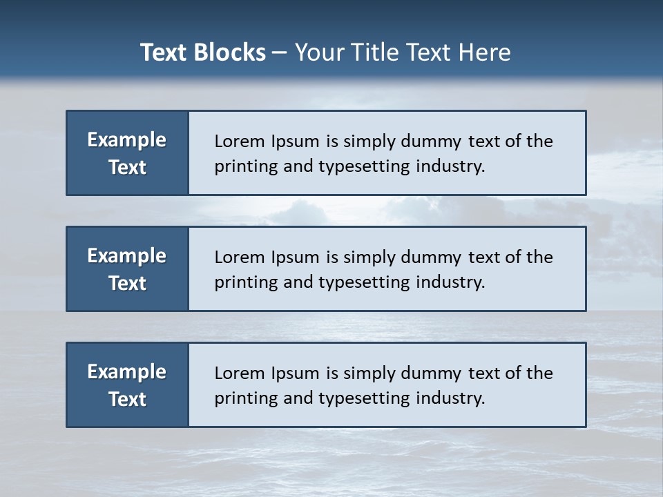 Blue Moon PowerPoint Template