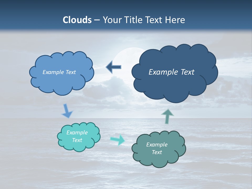Blue Moon PowerPoint Template