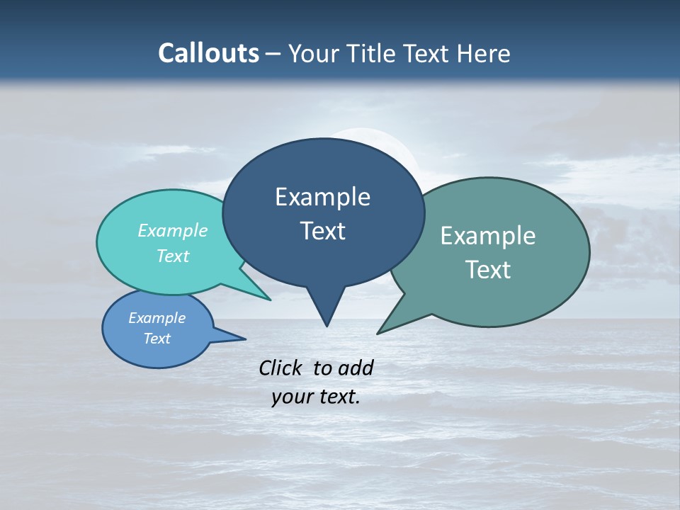Blue Moon PowerPoint Template