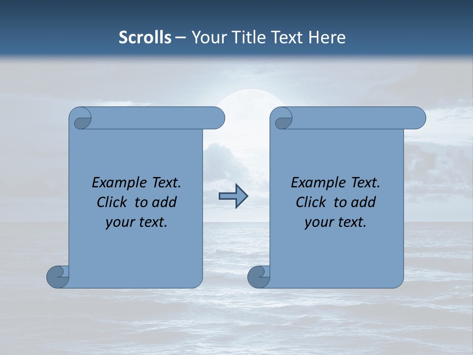 Blue Moon PowerPoint Template