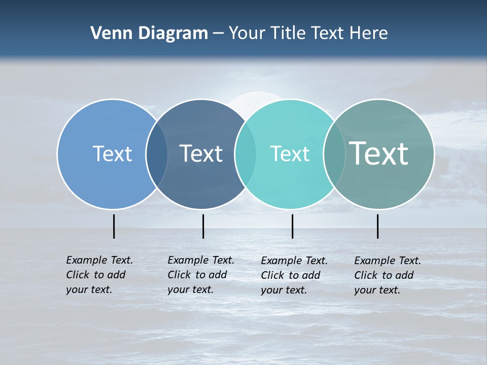 Blue Moon PowerPoint Template
