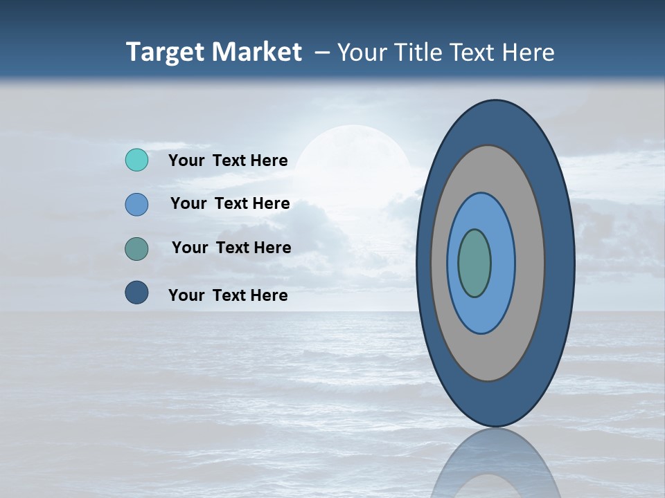 Blue Moon PowerPoint Template