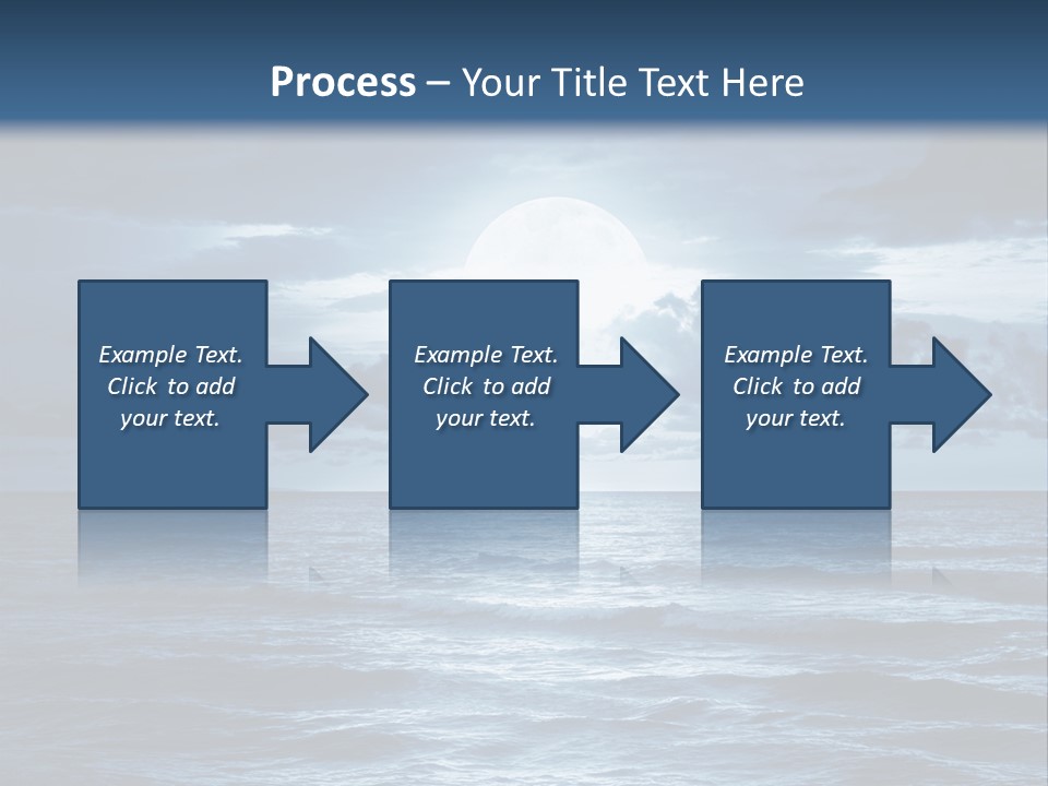 Blue Moon PowerPoint Template