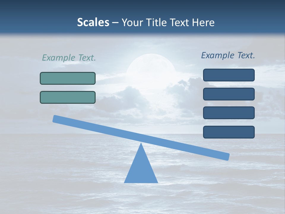 Blue Moon PowerPoint Template