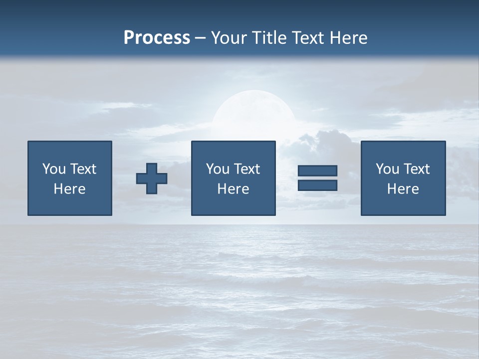 Blue Moon PowerPoint Template