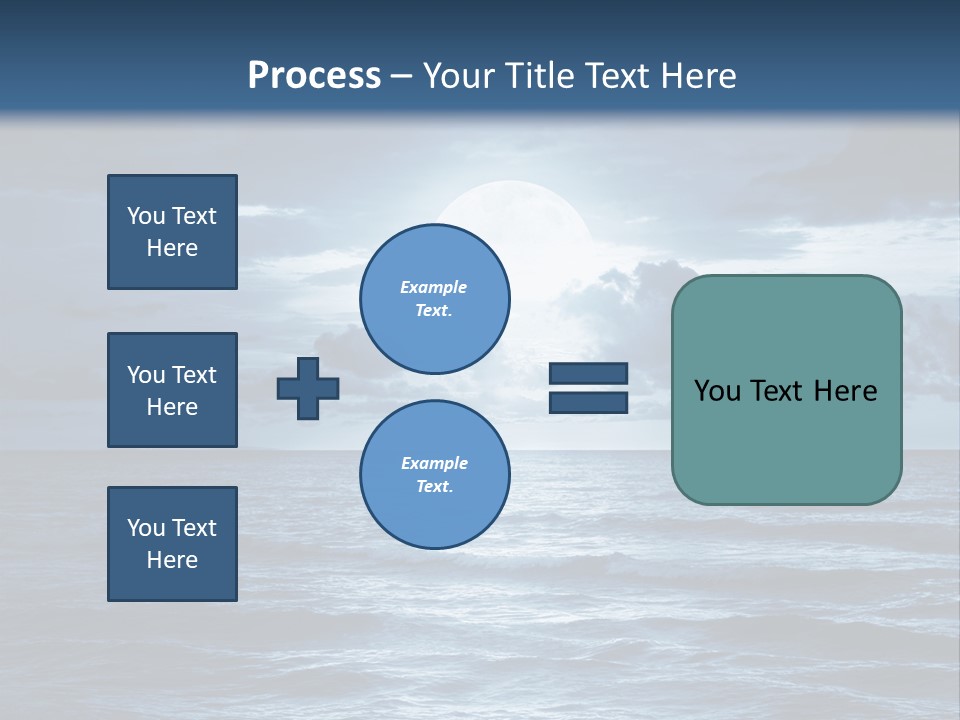 Blue Moon PowerPoint Template