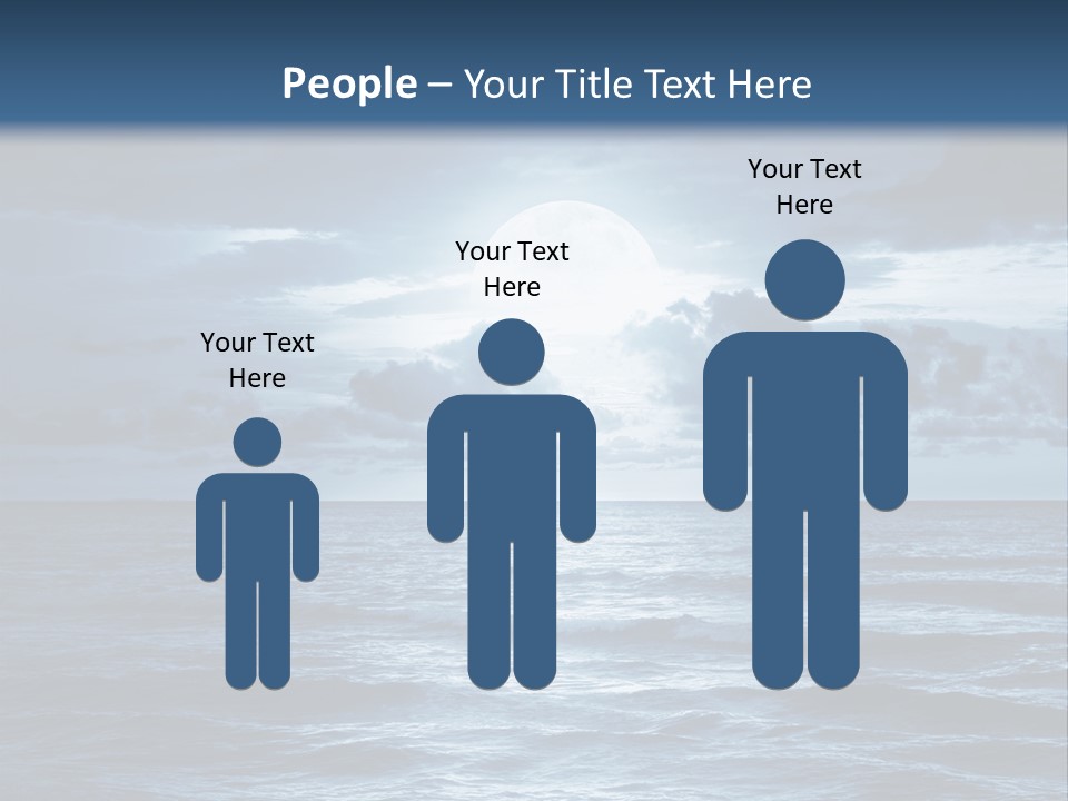 Blue Moon PowerPoint Template