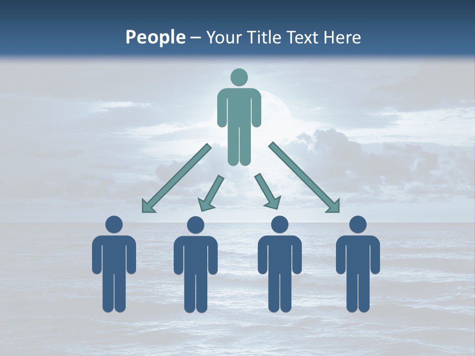 Blue Moon PowerPoint Template