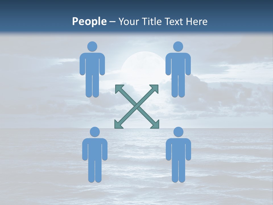 Blue Moon PowerPoint Template