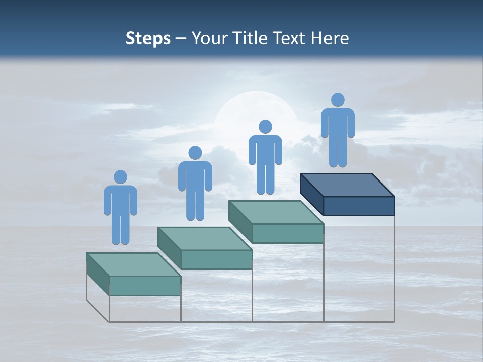 Blue Moon PowerPoint Template