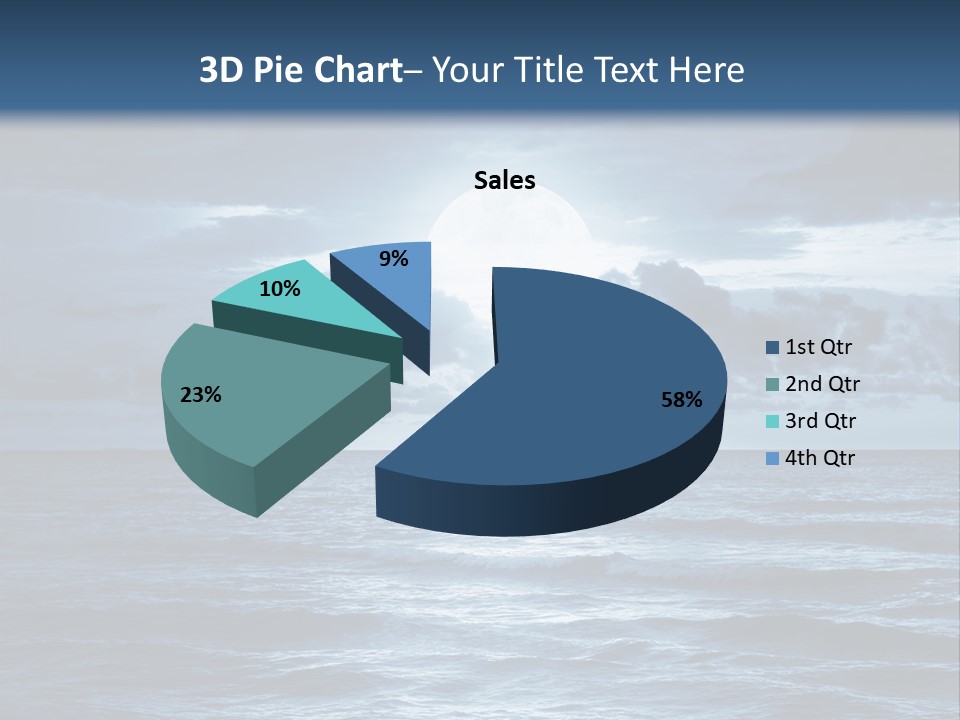 Blue Moon PowerPoint Template