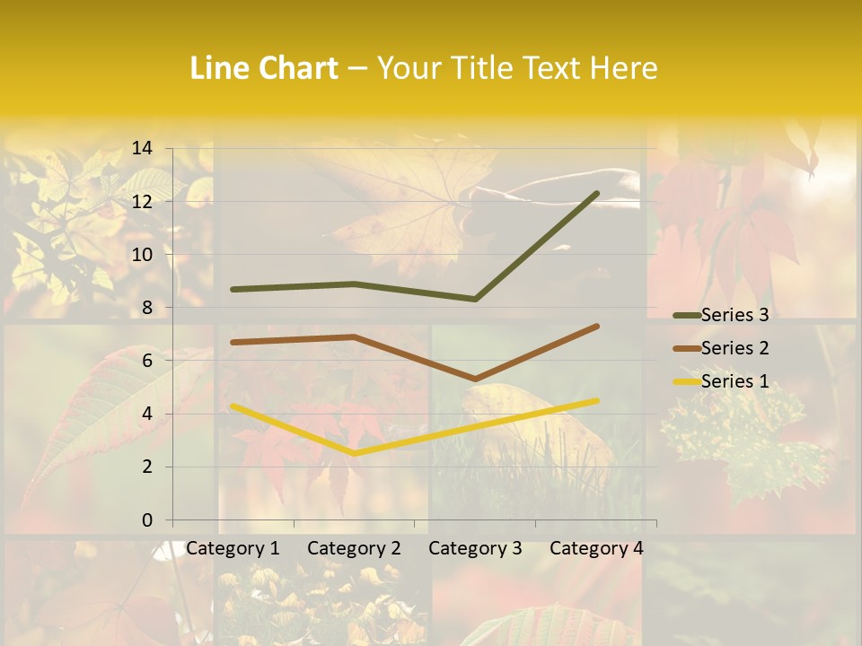 Fall Leaves Collage PowerPoint Template