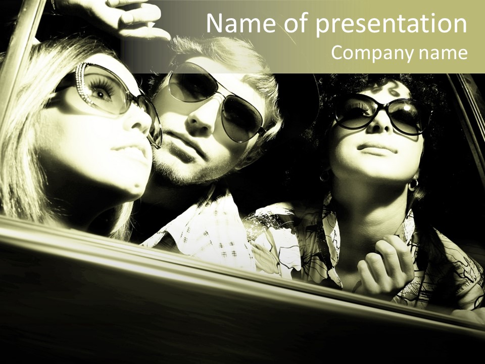 Friends Diversity Fun PowerPoint Template