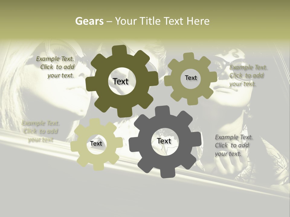 Friends Diversity Fun PowerPoint Template