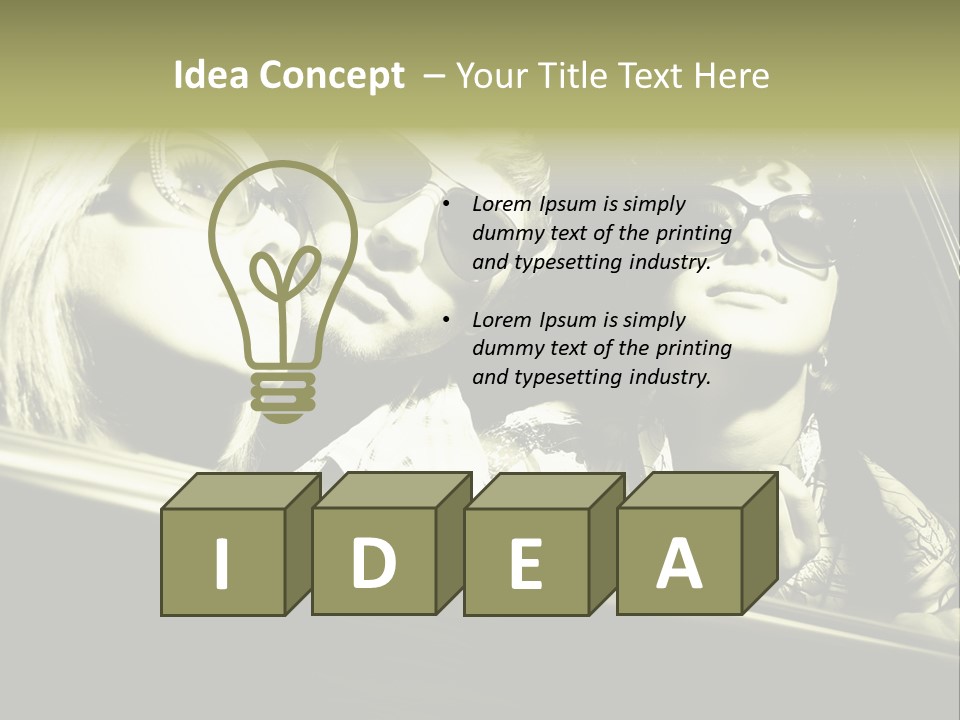 Friends Diversity Fun PowerPoint Template