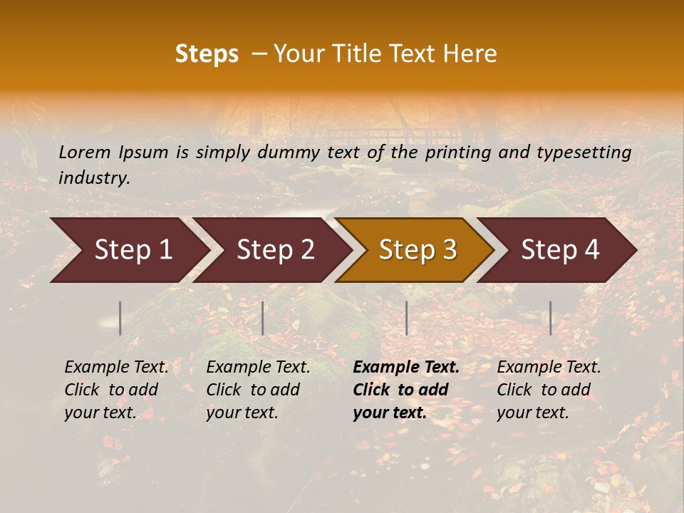 Lake District England PowerPoint Template