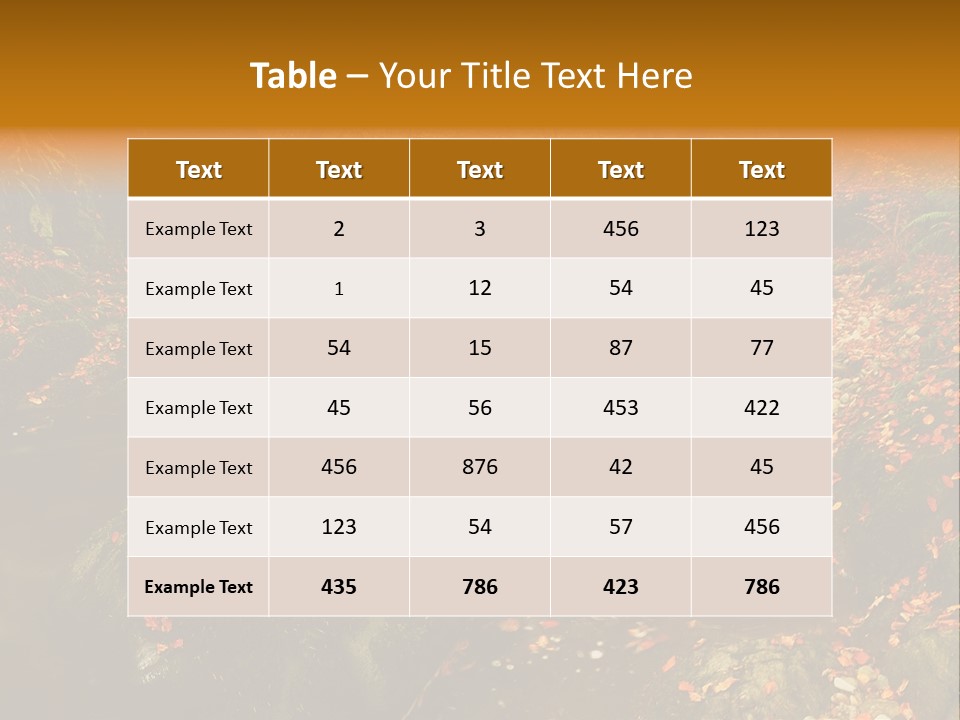 Lake District England PowerPoint Template