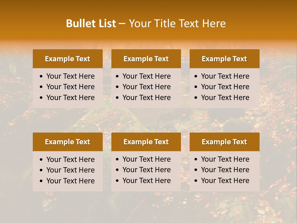 Lake District England PowerPoint Template