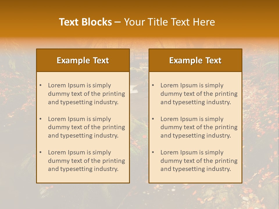Lake District England PowerPoint Template