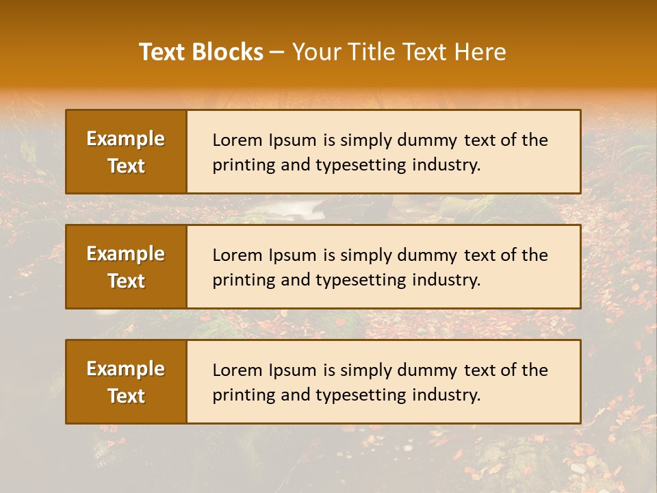 Lake District England PowerPoint Template