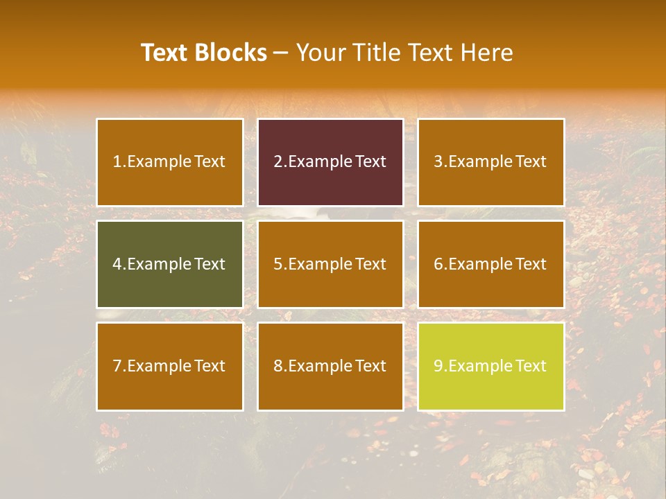 Lake District England PowerPoint Template