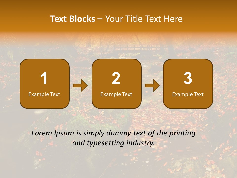 Lake District England PowerPoint Template
