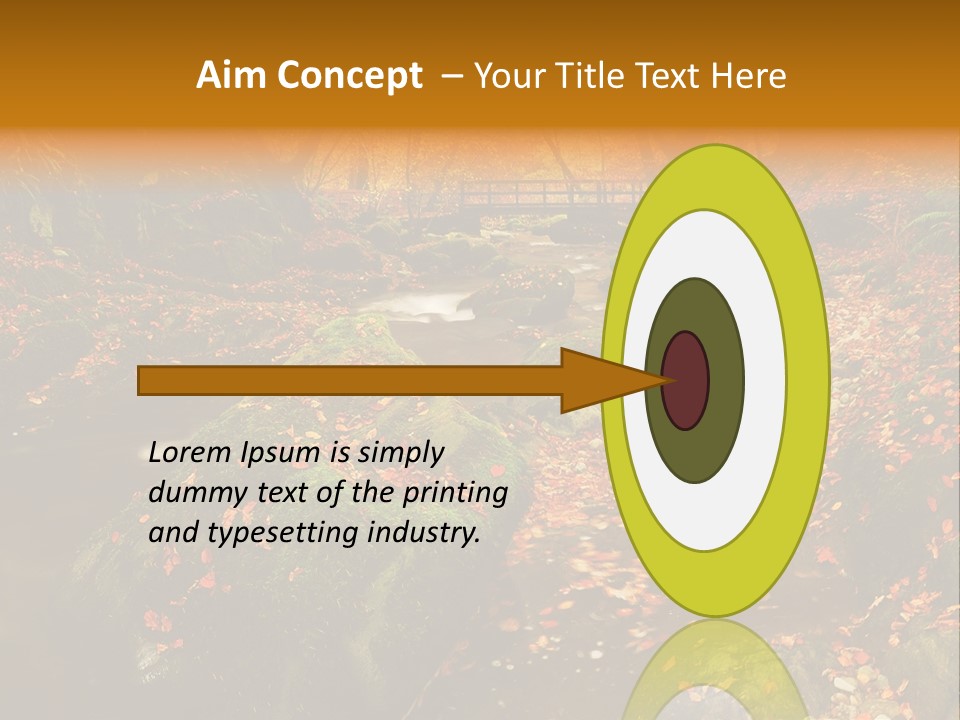 Lake District England PowerPoint Template