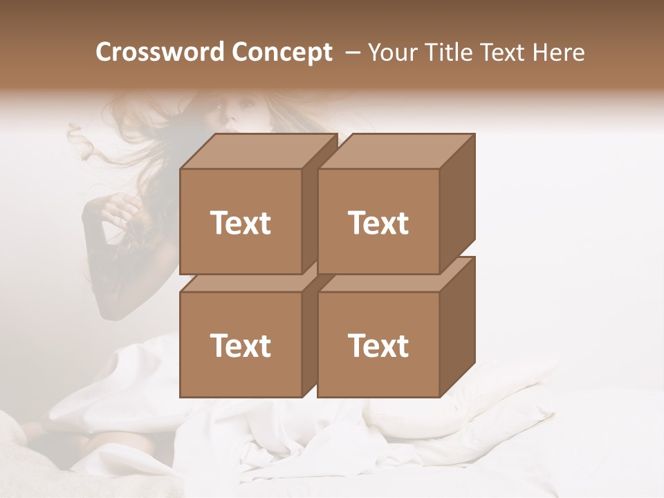 Portrait Girl Home PowerPoint Template