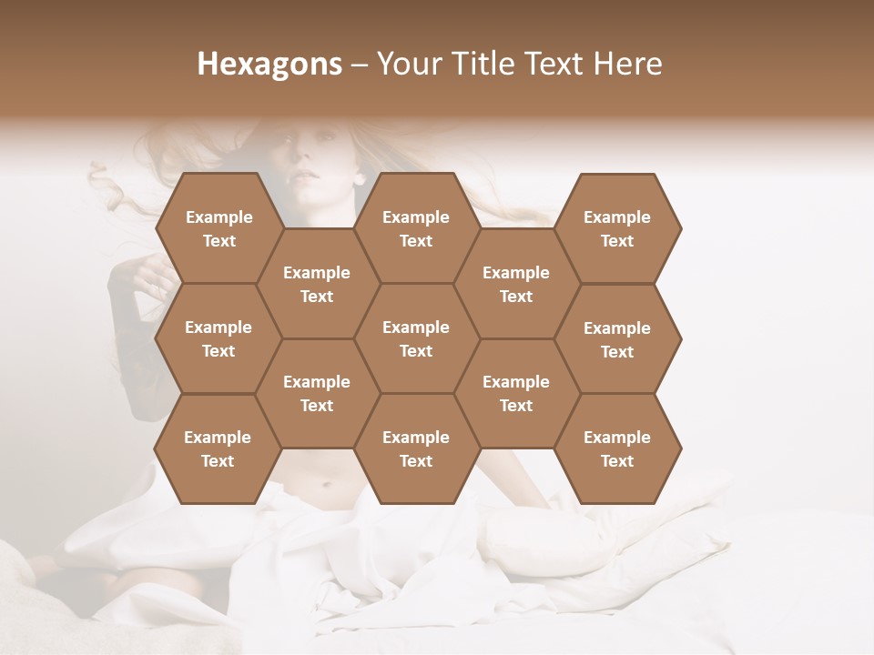 Portrait Girl Home PowerPoint Template