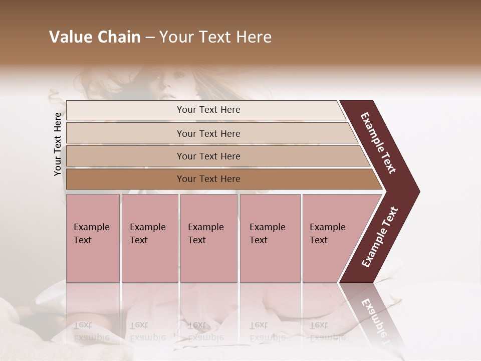 Portrait Girl Home PowerPoint Template