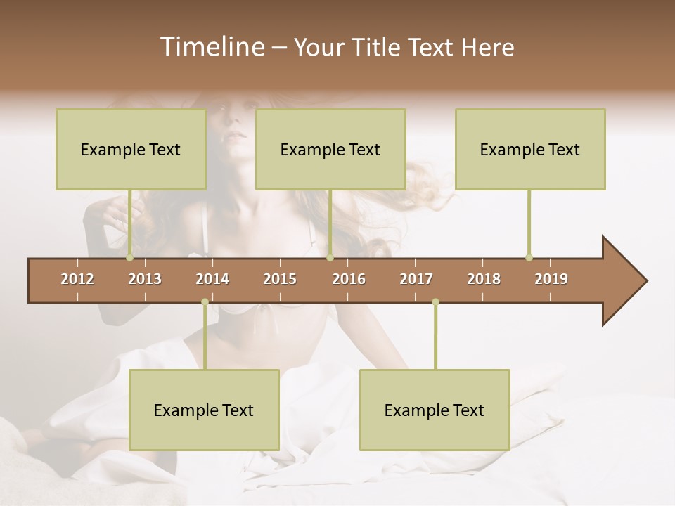 Portrait Girl Home PowerPoint Template