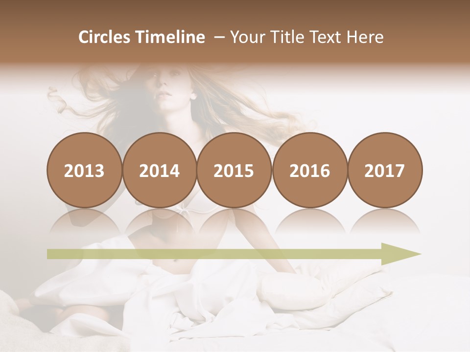 Portrait Girl Home PowerPoint Template