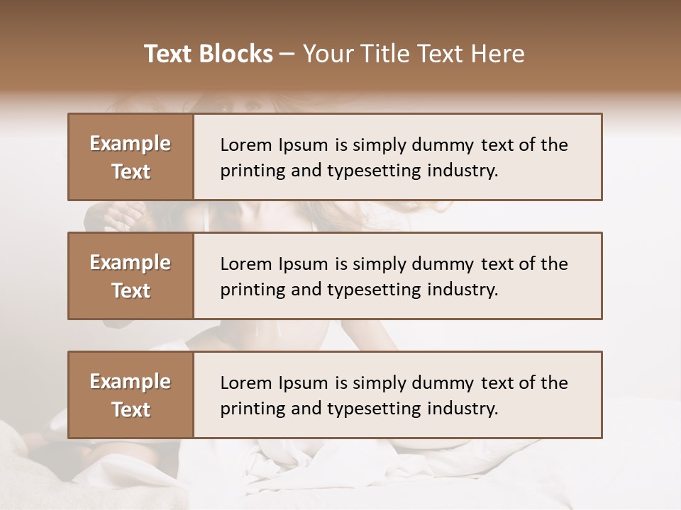 Portrait Girl Home PowerPoint Template